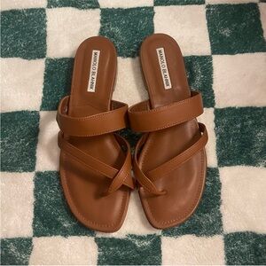 Manolo Blahnik susa sandals, sz 38